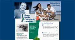 Desktop Screenshot of masonfamilychiro.com